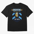 Argentina Football Champions Legacy Badge Design Active T-Shirt Support FIFA World Cup 2026 Group Stage Spirit, Built around Argentina and Brazil, Cristiano Ronaldo, Football Passion, Legendary Performances, Festival Vibes and Supporter Community;