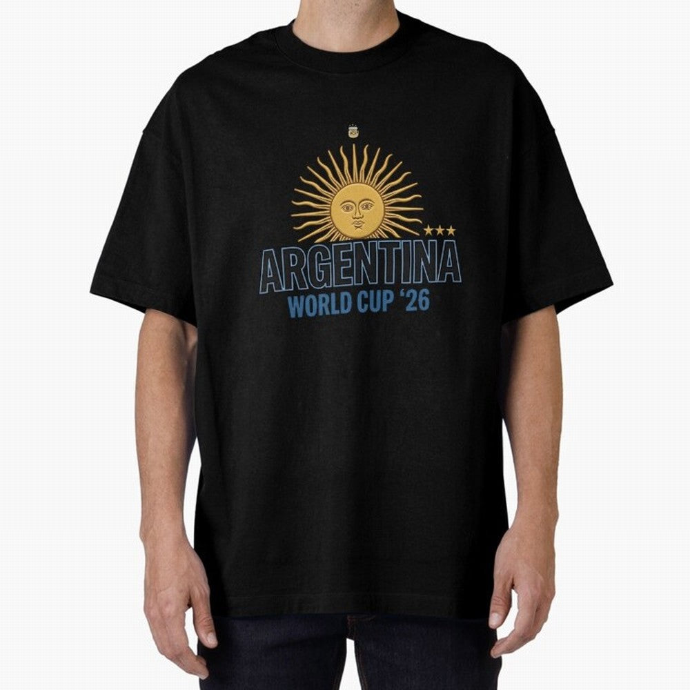 Argentina Football Sun of May - World Cup 2026 Gold Edition Essential T-Shirt Share FIFA World Cup 2026 for Fans of Cristiano Ronaldo, Haaland and CR7 and Brazil, Portugal and Argentina, Bringing Classic Soccer Heritage, Championship Pressure, Fan