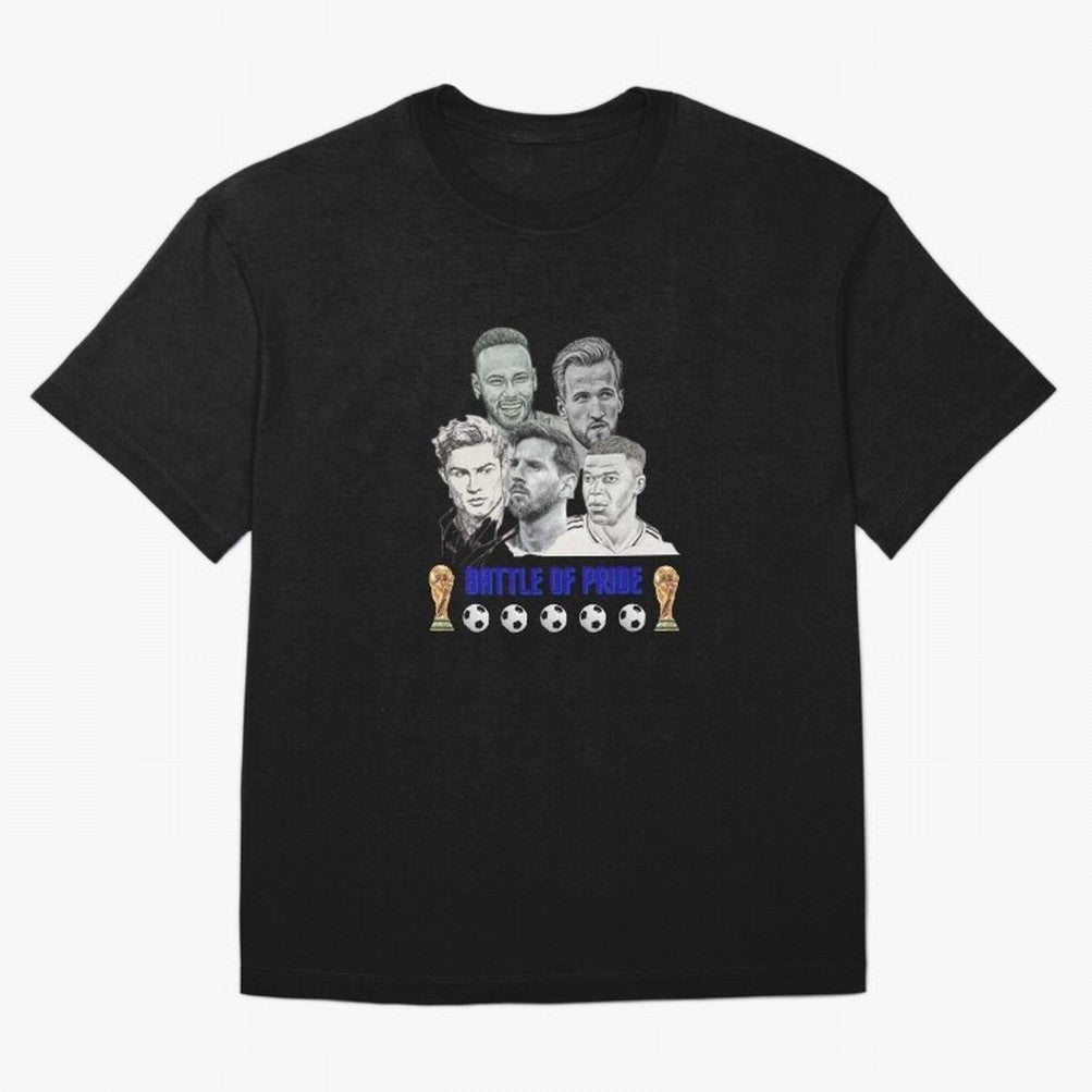 Battle of Pride Classic T-Shirt Celebrate the Biggest Stage of Match Day Hype around FIFA World Cup 2026 USA Canada Mexico, Haaland, Brazil, Portugal and Argentina, Stadium Chants, National Pride, Trophy Dreams and Unforgettable Football Memories;
