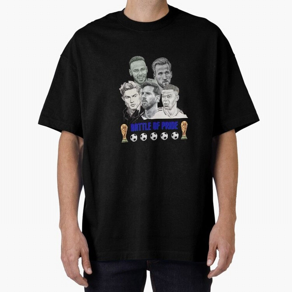 Battle of Pride Classic T-Shirt Celebrate the Biggest Stage of Match Day Hype around FIFA World Cup 2026 USA Canada Mexico, Haaland, Brazil, Portugal and Argentina, Stadium Chants, National Pride, Trophy Dreams and Unforgettable Football Memories;