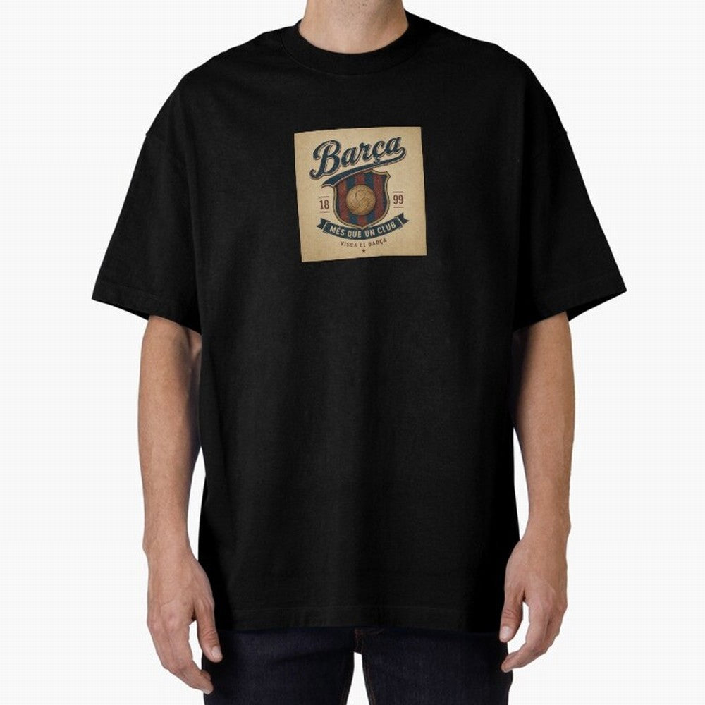 Bar?a Oversized T-Shirt Share the Excitement of Global Football Passion for FIFA World Cup 2026, Celebrating Mbappe, Brazil, Portugal and Argentina, Soccer Culture, Superstar Moments, National Team Dreams and Competitive Fire; Made for Die Hard
