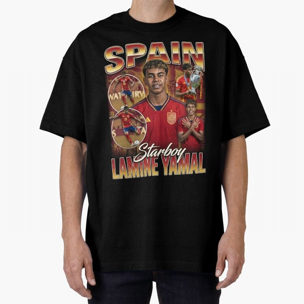 Lamine Yamal Starboy Vintage Classic T-Shirt Celebrate Classic Football Spirit in Global Football Passion for FIFA World Cup 2026 USA Canada Mexico, Celebrating Mbappe and Neymar, Argentina, Game Day Rituals, Football Legends, Country Pride and the