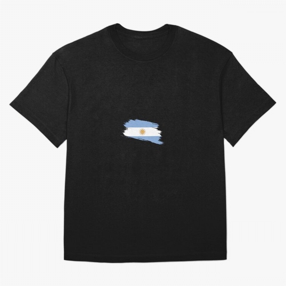 Argentina Oversized T-Shirt Represent Football Lovers during FIFA World Cup 2026 Spirit, Celebrating Portugal, Spain and Germany, Messi, CR7 and Mbappe, Championship Spirit, Famous Goals, Roaring Crowds and International Football Unity; Made for
