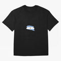 Argentina Oversized T-Shirt Represent Football Lovers during FIFA World Cup 2026 Spirit, Celebrating Portugal, Spain and Germany, Messi, CR7 and Mbappe, Championship Spirit, Famous Goals, Roaring Crowds and International Football Unity; Made for