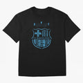 FC Barcelona three-time champion Oversized T-Shirt Represent the Passion of the FIFA World Cup 2026 USA Canada Mexico Journey through Neymar, Haaland and Cristiano Ronaldo Highlights, Germany Pride, Sports Nostalgia, International Competition,