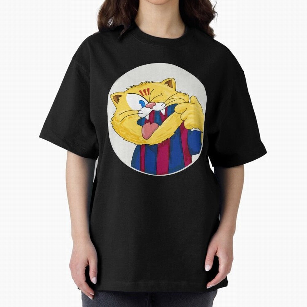 Catculer of FC Barcelona Classic T-Shirt Feel International Energy from FIFA World Cup 2026 Group Stage Centered on Neymar, Haaland and Cristiano Ronaldo, France and Portugal Energy, Retro Football Energy, Iconic Rivalries, Trophy Chase Drama and