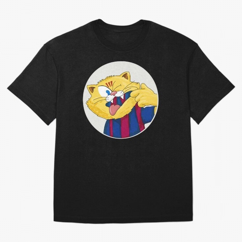 Catculer of FC Barcelona Classic T-Shirt Feel International Energy from FIFA World Cup 2026 Group Stage Centered on Neymar, Haaland and Cristiano Ronaldo, France and Portugal Energy, Retro Football Energy, Iconic Rivalries, Trophy Chase Drama and