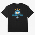 Argentina 2026 Stars Oversized T-Shirt Celebrate the Biggest Stage of FIFA World Cup 2026 USA Canada Mexico for Fans of Cristiano Ronaldo and Argentina, Bringing Game Day Rituals, Football Legends, Country Pride and the Road to the Final; Perfect