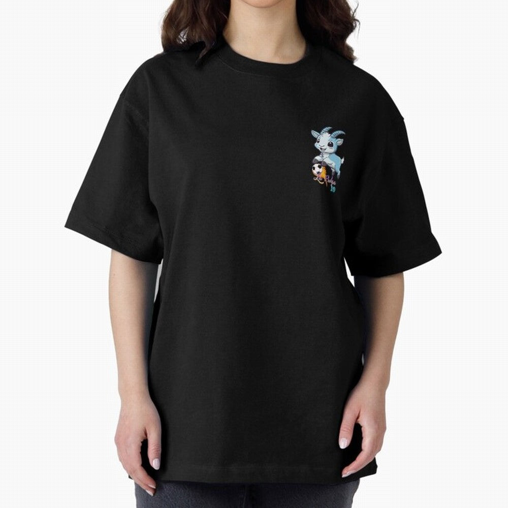 The Goat Flea Oversized T-Shirt Celebrate Soccer Greatness during FIFA World Cup 2026 Group Stage Spirit, Inspired by Netherlands, Neymar, Champion Mindset, Group Stage Buzz, Knockout Tension and Passionate Fan Culture; Perfect for Fans,