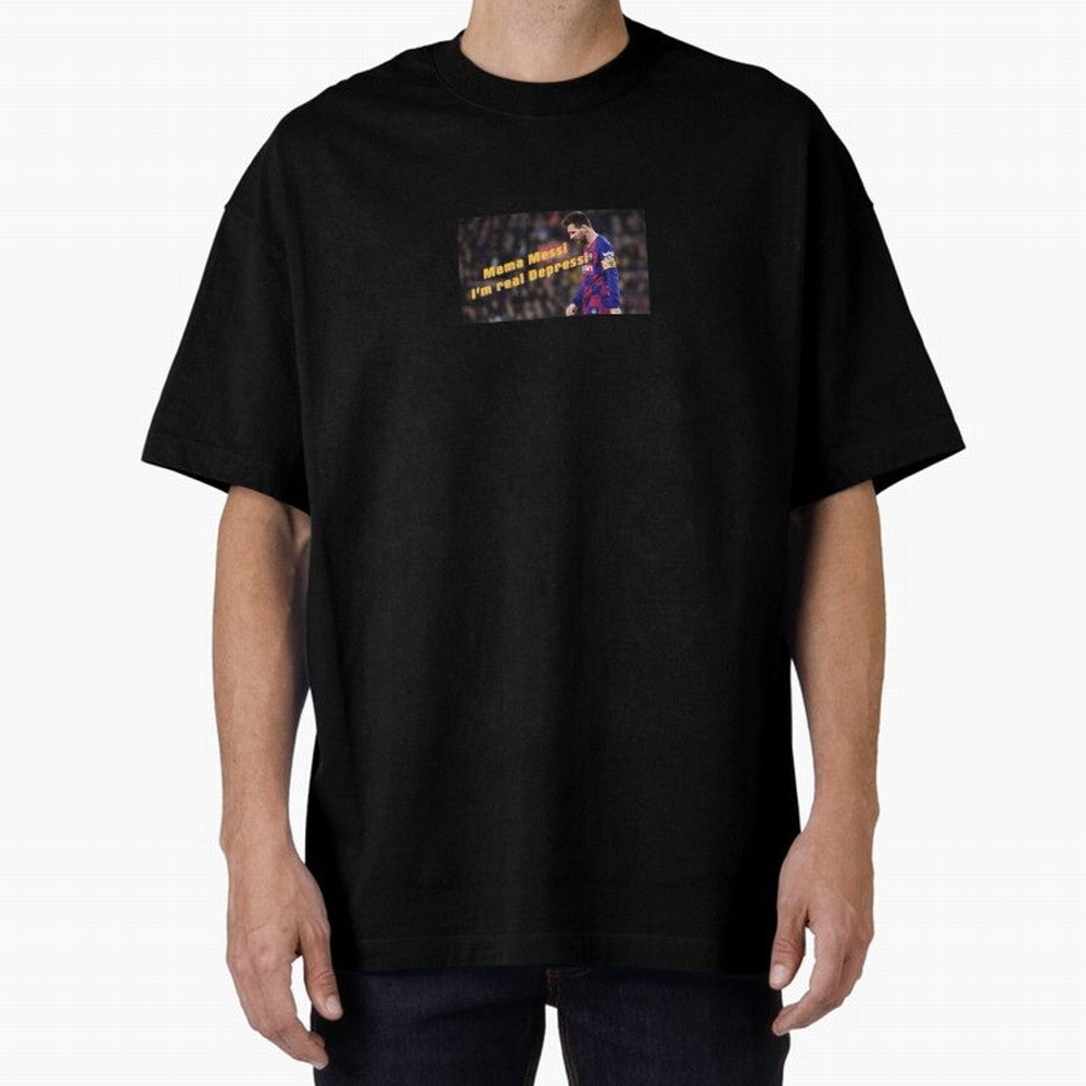 Mamma Messi, I'm Real Depressi Classic T-Shirt Celebrate the Stars of the FIFA World Cup 2026 USA Canada Mexico Journey through Cristiano Ronaldo, Haaland and CR7 Highlights, Netherlands Pride, Vintage Soccer Flavor, Modern Football Stars, National