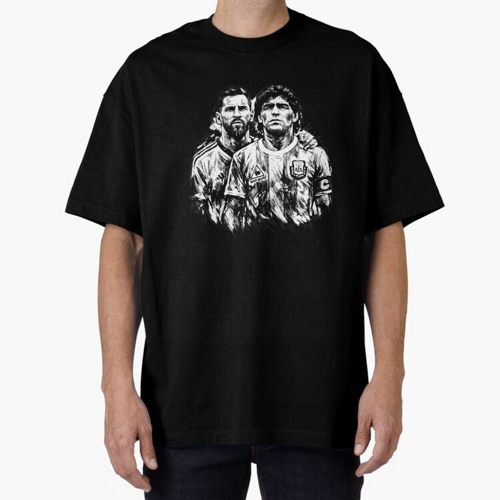 Messi & Maradona ¨C Eternal Legacy Classic T-Shirt Celebrate Rivalries and Pride in FIFA World Cup 2026 Group Stage Spirit, Connected to England, France and Netherlands, Neymar, Football Passion, Legendary Performances, Festival Vibes and Supporter