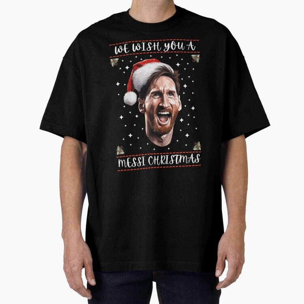 Messi Christmas Funny Football Holiday Classic T-Shirt Celebrate Unforgettable Nights in Match Day Hype around FIFA World Cup 2026, CR7, Brazil, Portugal and Argentina, Football Festival Excitement, Trophy Ambitions, Country Rivalries and Star