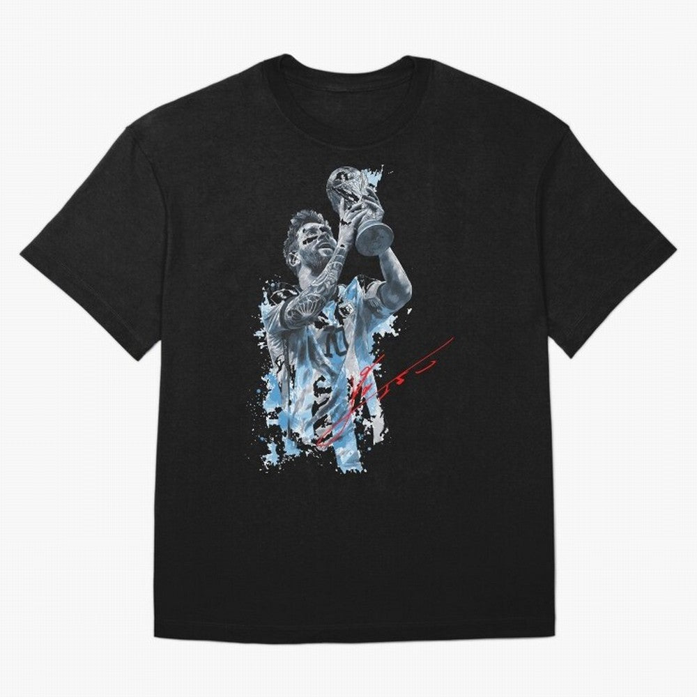 Leo Messi design Essential T-Shirt Carry the FIFA World Cup 2026 Journey through Mbappe and Neymar Highlights, Argentina and Brazil Pride, Soccer Culture, Superstar Moments, National Team Dreams and Competitive Fire; Perfect for People Who Love