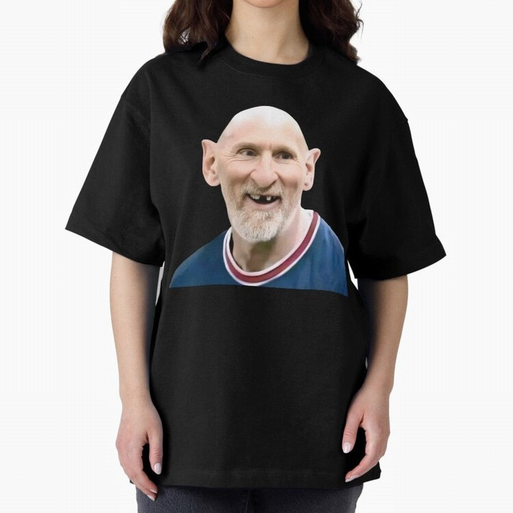 Old and Bald Messi Football Meme Oversized T-Shirt Bring Stadium Energy to FIFA World Cup 2026 Group Stage Driven by Messi, Netherlands Energy, Fan Favorite Moments, National Team Passion, Big Match Drama and Soccer History; Ideal for Fans Who