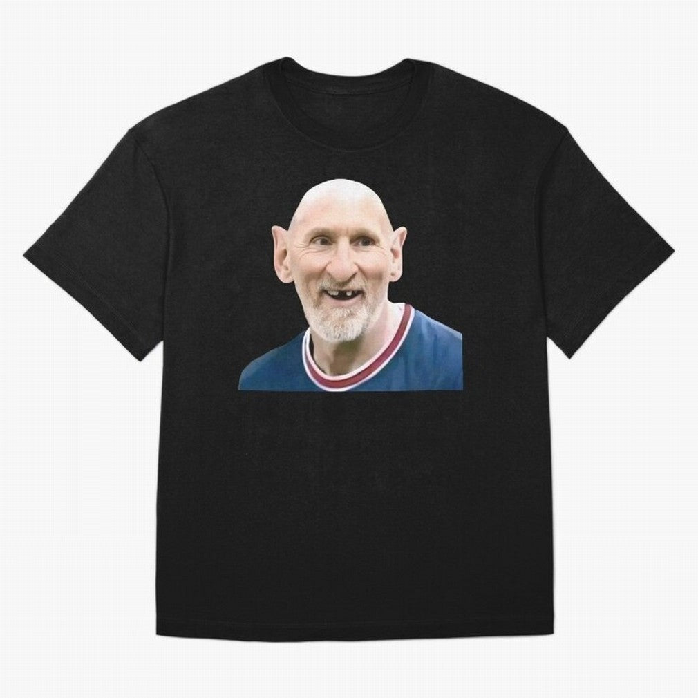 Old and Bald Messi Football Meme Oversized T-Shirt Bring Stadium Energy to FIFA World Cup 2026 Group Stage Driven by Messi, Netherlands Energy, Fan Favorite Moments, National Team Passion, Big Match Drama and Soccer History; Ideal for Fans Who