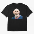 Old and Bald Messi Football Meme Oversized T-Shirt Feel the Roar of Match Day Hype around FIFA World Cup 2026 Group Stage, Neymar, France and Portugal, Global Supporter Spirit, Legendary Goals, National Colors and Tournament Celebration; Made for