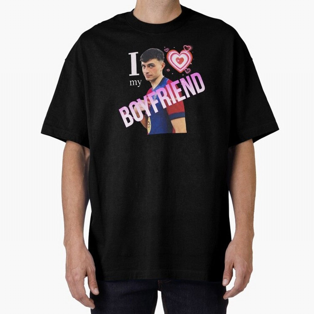 Pedri I love my boyfriend Classic T-Shirt Feel the Roar of Match Day Hype around FIFA World Cup 2026, Messi and Cristiano Ronaldo, Argentina and Brazil, Football History, Final Match Energy, Crowd Noise and Once in a Lifetime Moments; Built for