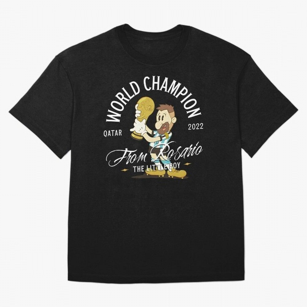 The little boy from Rosario Oversized T-Shirt Celebrate Global Passion for Global Football Passion for FIFA World Cup 2026 Group Stage, Celebrating CR7 and Messi, France and Portugal, Football Festival Excitement, Trophy Ambitions, Country