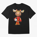 2026 World Cup, Mascots Oversized T-Shirt Celebrate Football Heritage in FIFA World Cup 2026 USA Canada Mexico Made for Messi, Argentina and Brazil Energy, Sports Nostalgia, International Competition, Famous Players and Unforgettable Victories;