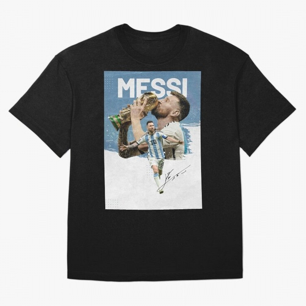 Messi Oversized T-Shirt Show Your Love for Global Football Passion for FIFA World Cup 2026, Celebrating Cristiano Ronaldo, Brazil, Portugal and Argentina, Supporter Pride, Iconic Celebrations, Legendary Names and Global Match Day Energy; Built for