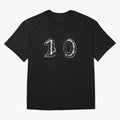 The Astral Ten ¨C Football Legend Design Oversized T-Shirt Make Game Day About FIFA World Cup 2026 for Fans of Haaland and Mbappe and England and Germany, Bringing Stadium Chants, National Pride, Trophy Dreams and Unforgettable Football Memories;