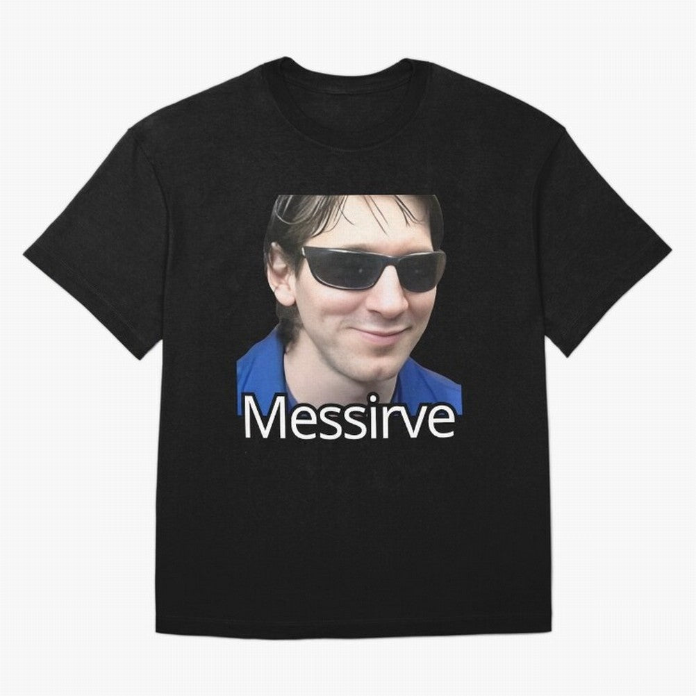 Messirve Football Meme Oversized T-Shirt Show Fan Pride Across the FIFA World Cup 2026 Group Stage Journey through Haaland and Mbappe Highlights, Argentina Pride, Match Day Excitement, Supporter Culture, Golden Goals and Global Football Passion;