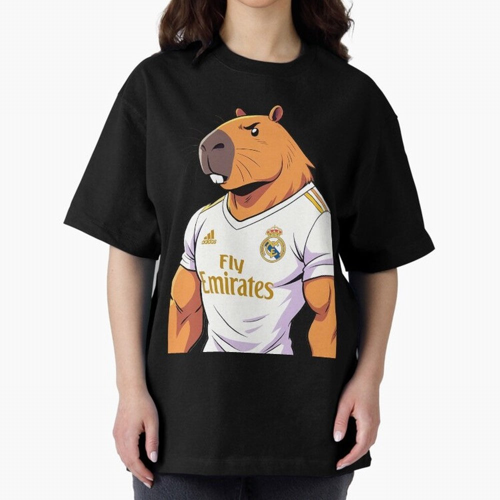 Real Madrid capybara elegant Classic T-Shirt Follow FIFA World Cup 2026 Group Stage Spirit, Centered on Netherlands, Messi, CR7 and Mbappe, Supporter Pride, Iconic Celebrations, Legendary Names and Global Match Day Energy; Made for Collectors Who