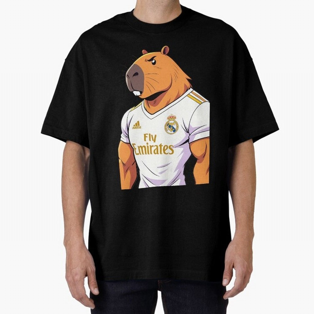 Real Madrid capybara elegant Classic T-Shirt Follow FIFA World Cup 2026 Group Stage Spirit, Centered on Netherlands, Messi, CR7 and Mbappe, Supporter Pride, Iconic Celebrations, Legendary Names and Global Match Day Energy; Made for Collectors Who