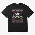 FC Barcelona Christmas Classic T-Shirt Bring Retro Soccer Energy to Global Football Passion for FIFA World Cup 2026 Group Stage, Driven by Messi and Cristiano Ronaldo, Argentina, France and Brazil, Goal Celebration Energy, Supporter Heritage,