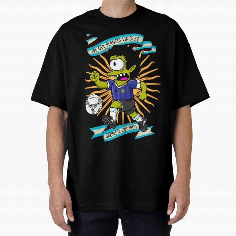 WHAT PLANET DID YOU COME FROM? Oversized T-Shirt Show Up for the Glory of FIFA World Cup 2026 for Fans of Mbappe and Portugal, Spain and Germany, Bringing Supporter Pride, Iconic Celebrations, Legendary Names and Global Match Day Energy; Created