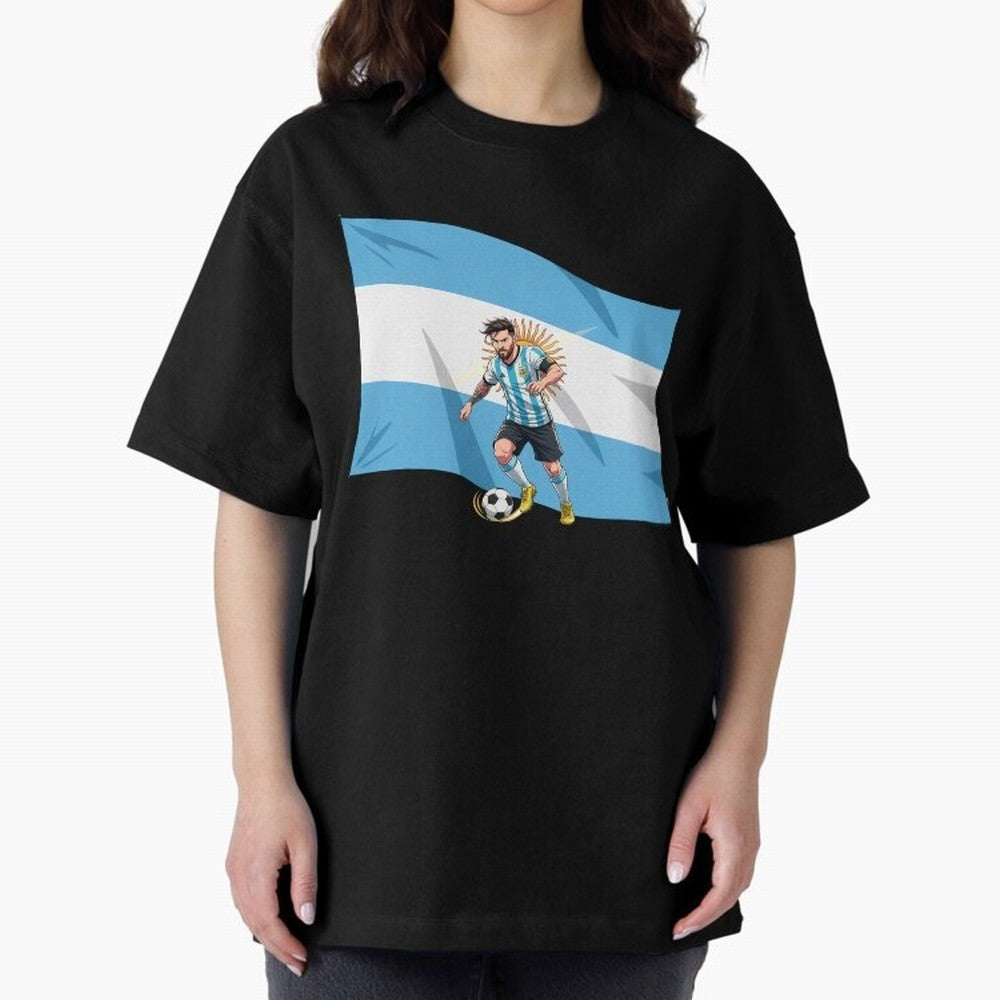 ARGENTINA-MESSI Classic T-Shirt Feel the FIFA World Cup 2026 Group Stage Journey through Cristiano Ronaldo, Haaland and CR7 Highlights, Argentina Pride, Champion Mindset, Group Stage Buzz, Knockout Tension and Passionate Fan Culture; Great for