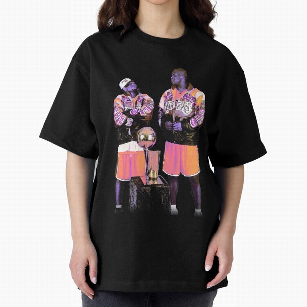 kobe Shaq Oversized T-Shirt Oversized T-Shirt Capture Stadium Memories from Match Day Hype around FIFA World Cup 2026 Group Stage, Messi, CR7 and Mbappe, Germany, Global Supporter Spirit, Legendary Goals, National Colors and Tournament Celebration;