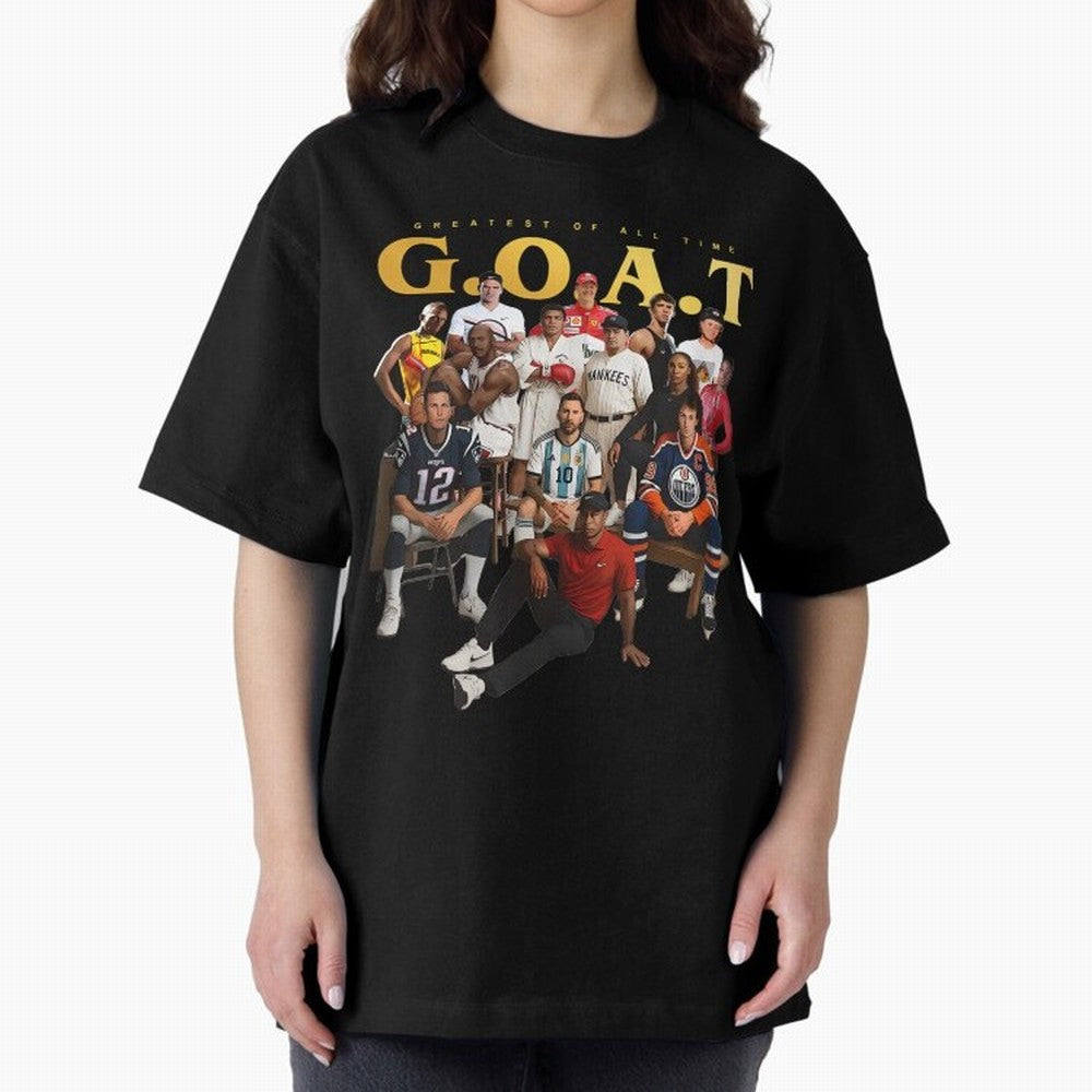 GOAT of all Sports Essential T-Shirt Bring a Vintage Feel to the FIFA World Cup 2026 Journey through Neymar, Haaland and Cristiano Ronaldo Highlights, Portugal, Spain and Germany Pride, Fan Favorite Moments, National Team Passion, Big Match Drama