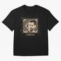 Goat Emojified Messi-Inspired Visual Tribute Classic T-Shirt Get Ready for FIFA World Cup 2026 Group Stage for Fans of Mbappe and Portugal, Bringing Football History, Final Match Energy, Crowd Noise and Once in a Lifetime Moments; Great for