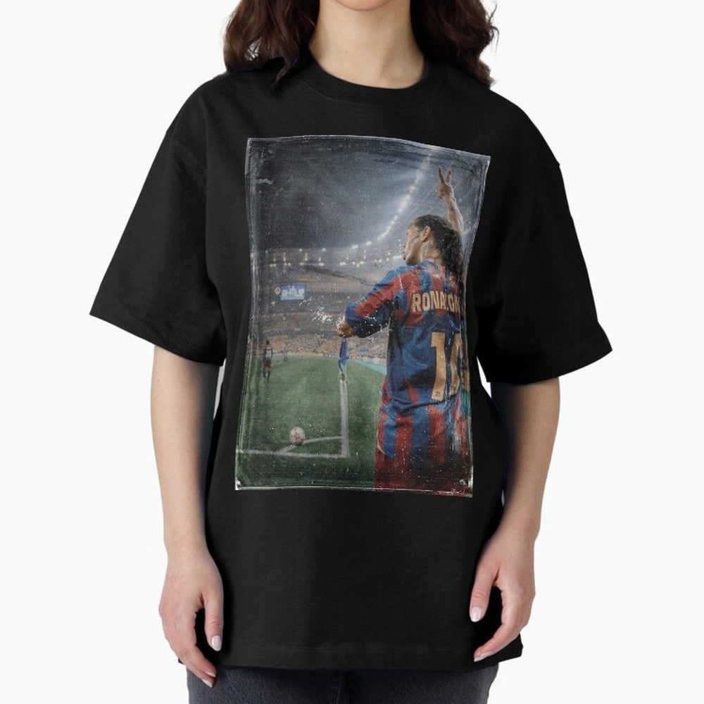 Ronaldinho Vintage Classic T-Shirt Get Ready for the FIFA World Cup 2026 Group Stage Journey through Mbappe Highlights, Brazil, Portugal and Argentina Pride, Classic Soccer Heritage, Championship Pressure, Fan Loyalty and International Pride; Ideal
