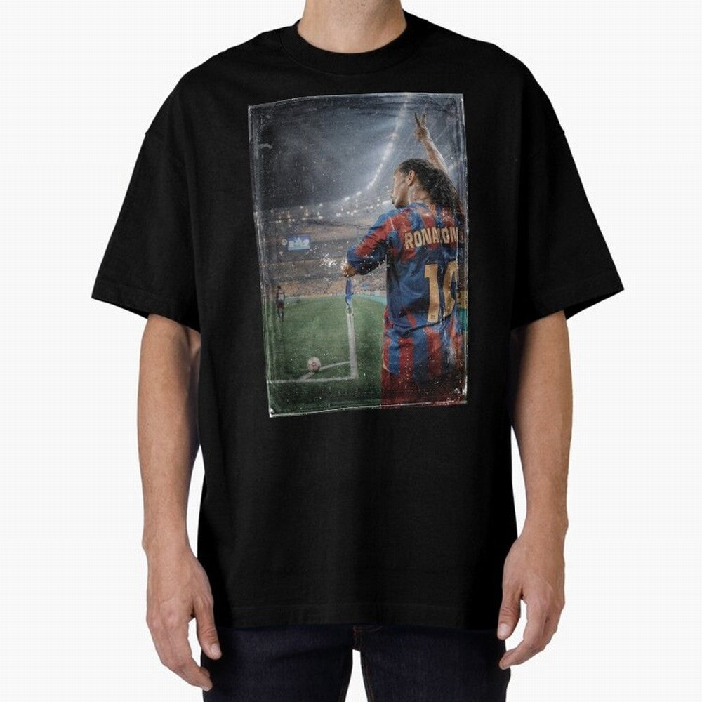 Ronaldinho Vintage Classic T-Shirt Get Ready for the FIFA World Cup 2026 Group Stage Journey through Mbappe Highlights, Brazil, Portugal and Argentina Pride, Classic Soccer Heritage, Championship Pressure, Fan Loyalty and International Pride; Ideal