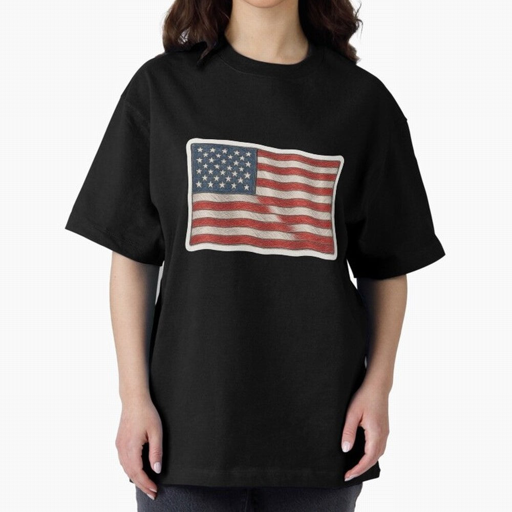 United States Flag USA Patriotic Stars and Stripes Art Classic T-Shirt Create Match Day Hype around FIFA World Cup 2026 Group Stage, Neymar, Brazil, Portugal and Argentina, Retro Football Energy, Iconic Rivalries, Trophy Chase Drama and Stadium