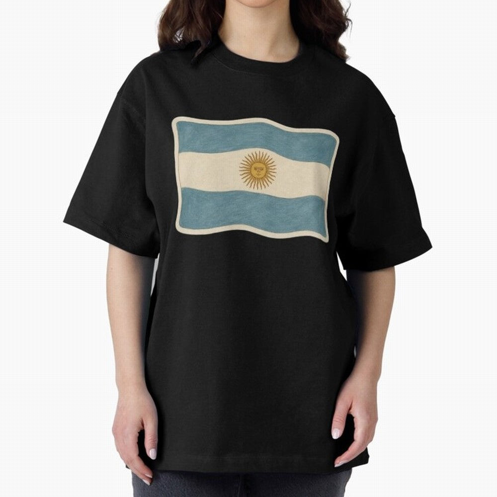 Argentina Flag Classic Sun of May National Design Classic T-Shirt Create Match Day Hype around FIFA World Cup 2026 Group Stage, CR7, Portugal, Goal Celebration Energy, Supporter Heritage, Football Icons and Worldwide Tournament Joy; Ideal for