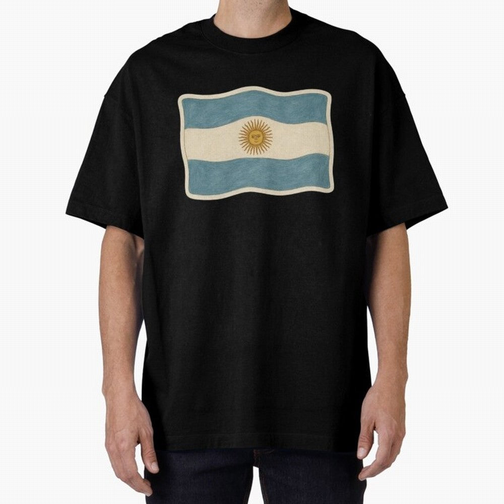 Argentina Flag Classic Sun of May National Design Classic T-Shirt Create Match Day Hype around FIFA World Cup 2026 Group Stage, CR7, Portugal, Goal Celebration Energy, Supporter Heritage, Football Icons and Worldwide Tournament Joy; Ideal for