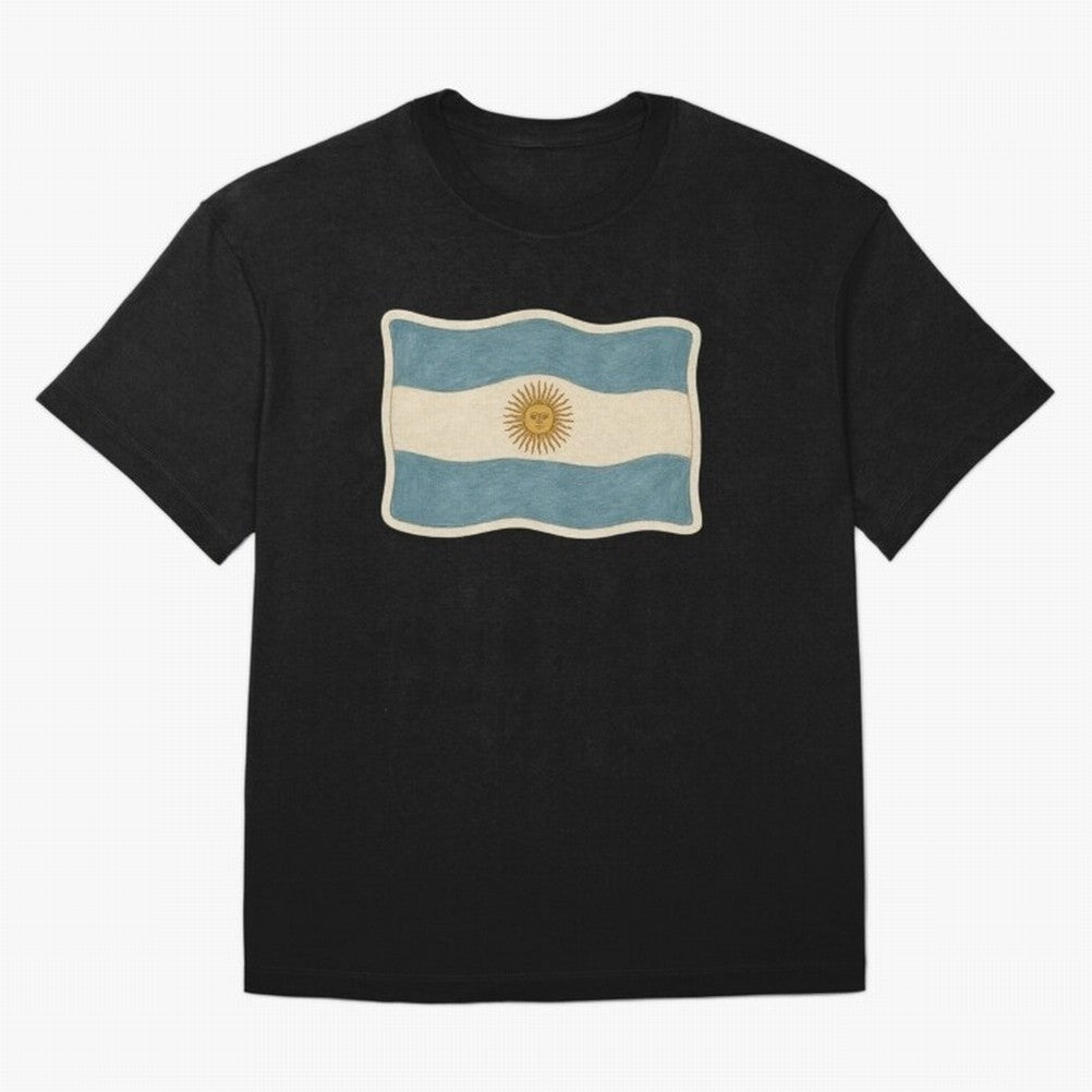 Argentina Flag Classic Sun of May National Design Classic T-Shirt Create Match Day Hype around FIFA World Cup 2026 Group Stage, CR7, Portugal, Goal Celebration Energy, Supporter Heritage, Football Icons and Worldwide Tournament Joy; Ideal for