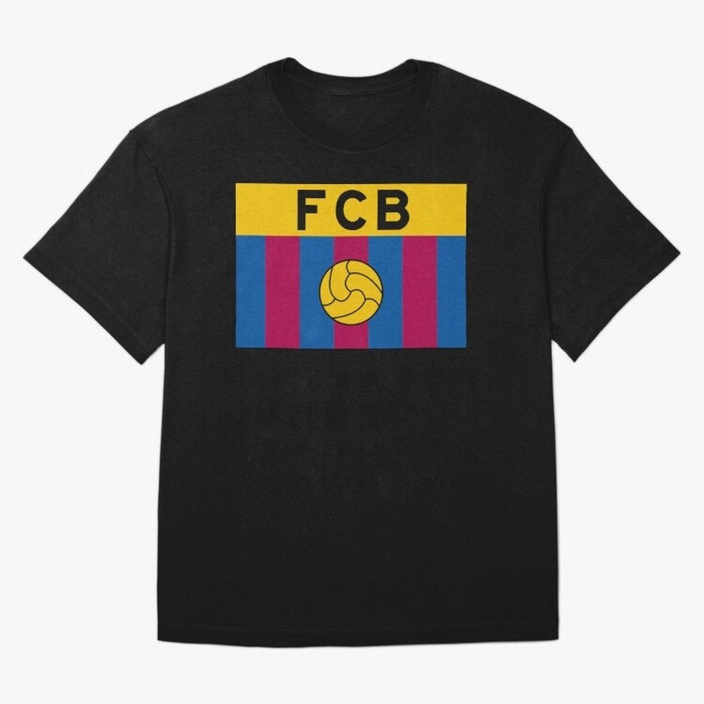 FCB FLAG Classic T-Shirt Support Iconic Players in the FIFA World Cup 2026 Journey through Messi, CR7 and Mbappe Highlights, England, France and Netherlands Pride, Football Festival Excitement, Trophy Ambitions, Country Rivalries and Star Player