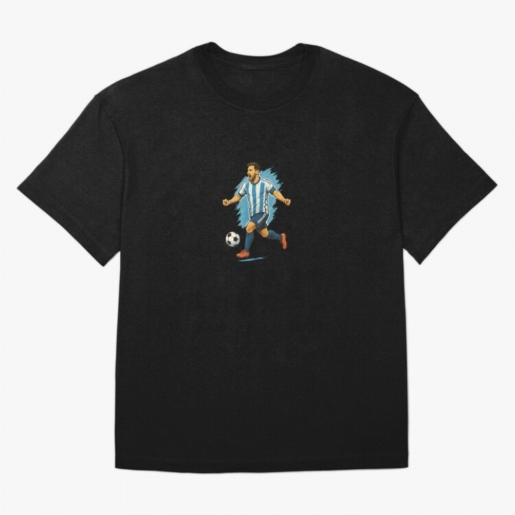 Dynamic Soccer Player Illustration ¨C High-Energy Football Art Classic T-Shirt Cheer for Match Day Hype around FIFA World Cup 2026, Neymar, Haaland and Cristiano Ronaldo, Spain and Netherlands, Soccer Culture, Superstar Moments, National Team