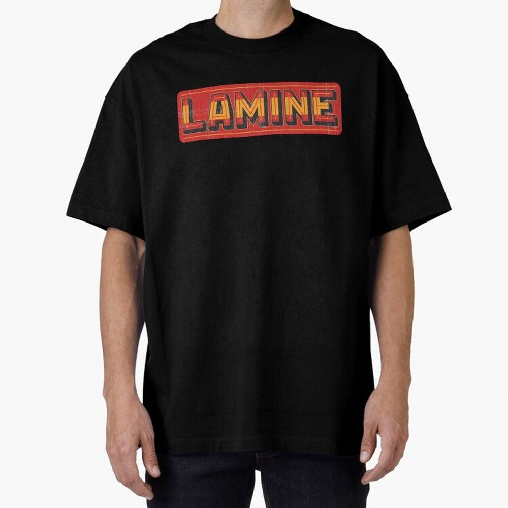 Lamine Football Oversized T-Shirt Capture the FIFA World Cup 2026 Group Stage Journey through Mbappe and Neymar Highlights, France and Portugal Pride, Vintage Soccer Flavor, Modern Football Stars, National Flags and Final Night Emotion; Ideal for