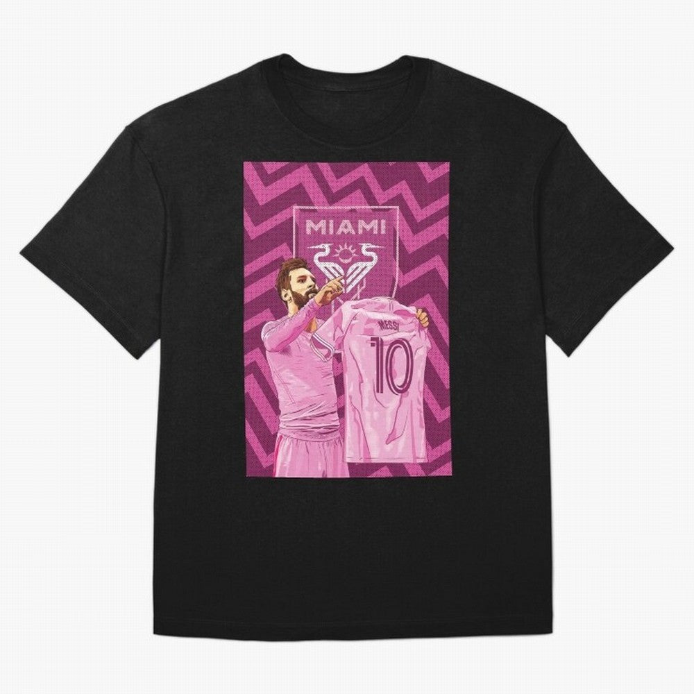 Messi in Inter Miami Classic T-Shirt Follow the Road to the FIFA World Cup 2026 Group Stage Journey through Mbappe Highlights, Argentina and Brazil Pride, Game Day Rituals, Football Legends, Country Pride and the Road to the Final; Built for
