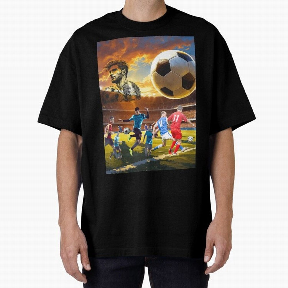 Soccer design Classic T-Shirt Celebrate the Next Chapter of Match Day Hype around FIFA World Cup 2026, Cristiano Ronaldo, Haaland and CR7, Portugal, Championship Spirit, Famous Goals, Roaring Crowds and International Football Unity; Great for Watch
