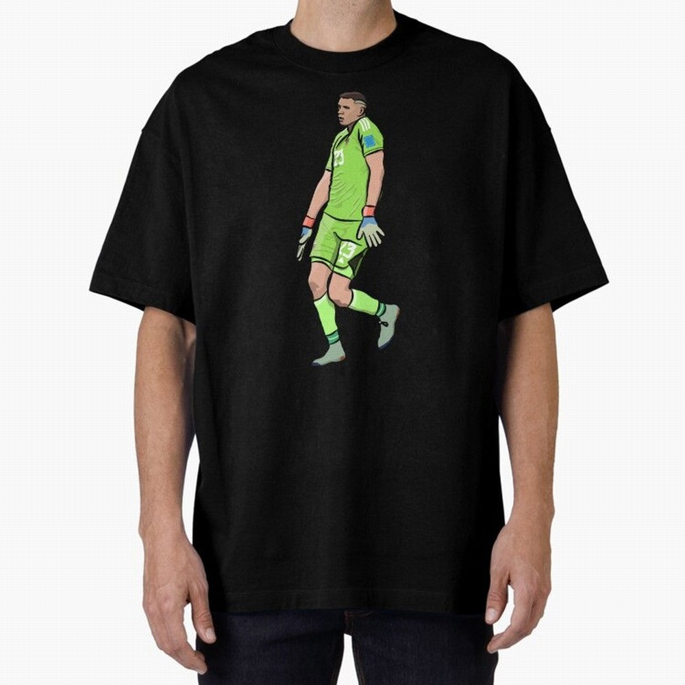 Emi Dibu Martinez Dance Celebration Classic T-Shirt Celebrate the Biggest Stage of the FIFA World Cup 2026 Group Stage Journey through Neymar Highlights, England and Germany Pride, Sports Nostalgia, International Competition, Famous Players and
