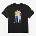 Messi and Neymar Copa America Friends Classic T-Shirt Turn Every Weekend Toward FIFA World Cup 2026 Made for Mbappe, Argentina and Brazil Energy, Match Day Excitement, Supporter Culture, Golden Goals and Global Football Passion; Ideal for