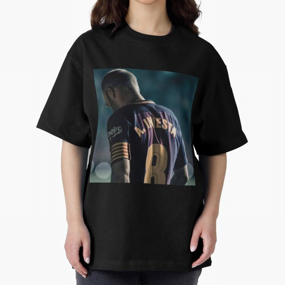Andres Iniesta Classic T-Shirt Relive Legendary Nights from FIFA World Cup 2026 USA Canada Mexico for Fans of Messi and France, Bringing Sports Nostalgia, International Competition, Famous Players and Unforgettable Victories; Perfect for People Who