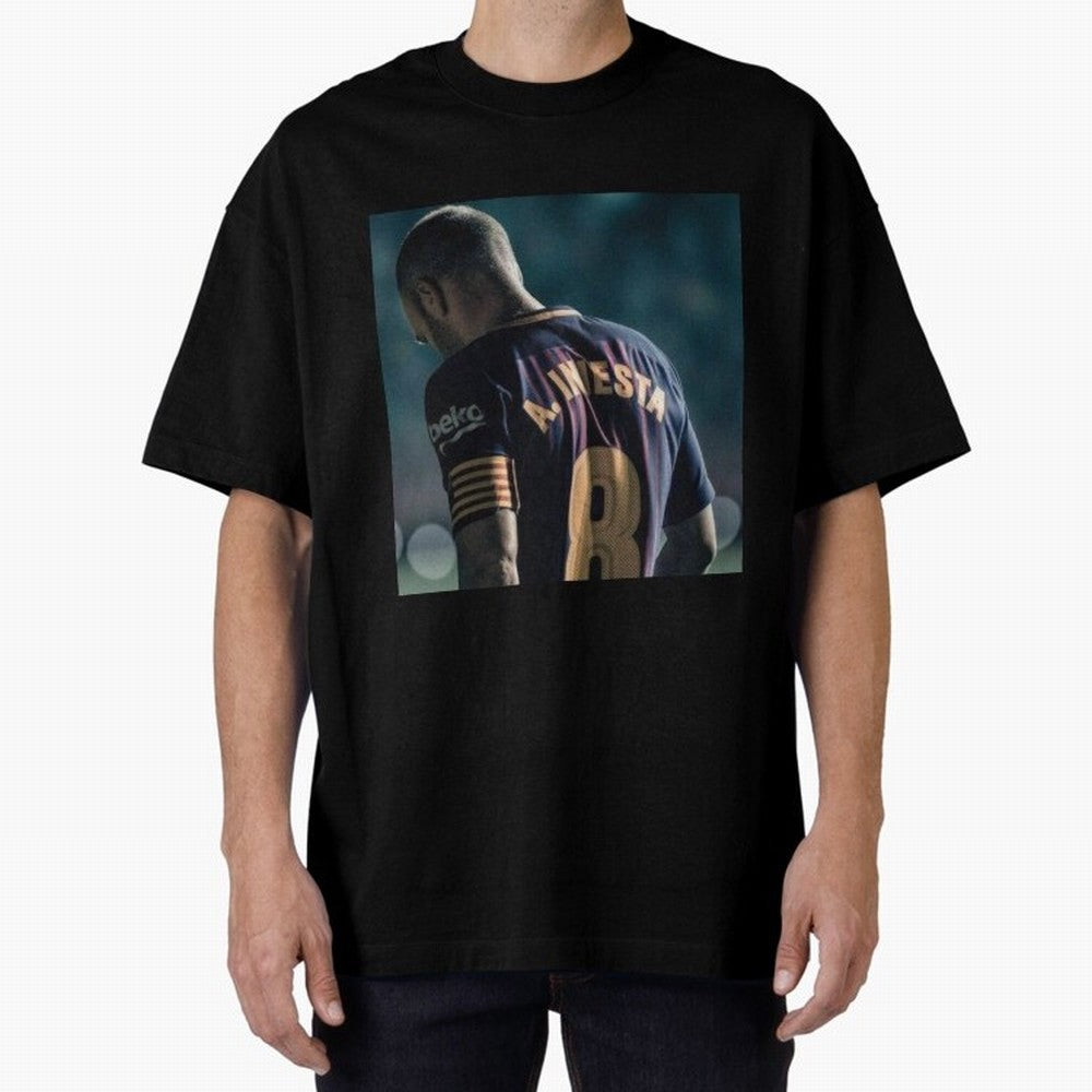 Andres Iniesta Classic T-Shirt Relive Legendary Nights from FIFA World Cup 2026 USA Canada Mexico for Fans of Messi and France, Bringing Sports Nostalgia, International Competition, Famous Players and Unforgettable Victories; Perfect for People Who