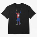 Lio tribute to Diego 10 Oversized T-Shirt Back Your Heroes with FIFA World Cup 2026 Group Stage Highlighting Messi, CR7 and Mbappe, England Energy, Supporter Pride, Iconic Celebrations, Legendary Names and Global Match Day Energy; Ideal for Fans